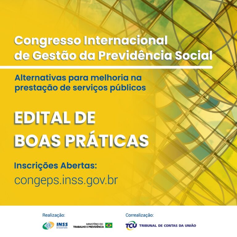 Congresso Internacional de Gestão da Previdência Social abre inscrições para painéis de boas práticas